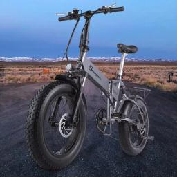 Bicicleta dobrável elétrica para adultos, assistência de alta potência, estrutura de liga de alumínio, freio a disco, e-bike - Image 3