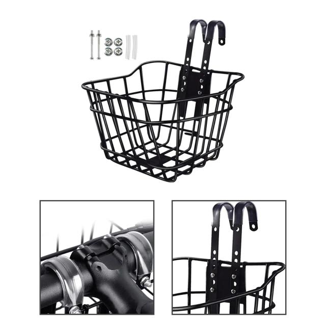 Cesta Frontal para Bicicleta Infantil: Leve, Elegante e Prática para Meninos e Meninas em Aventuras ao Ar Livre