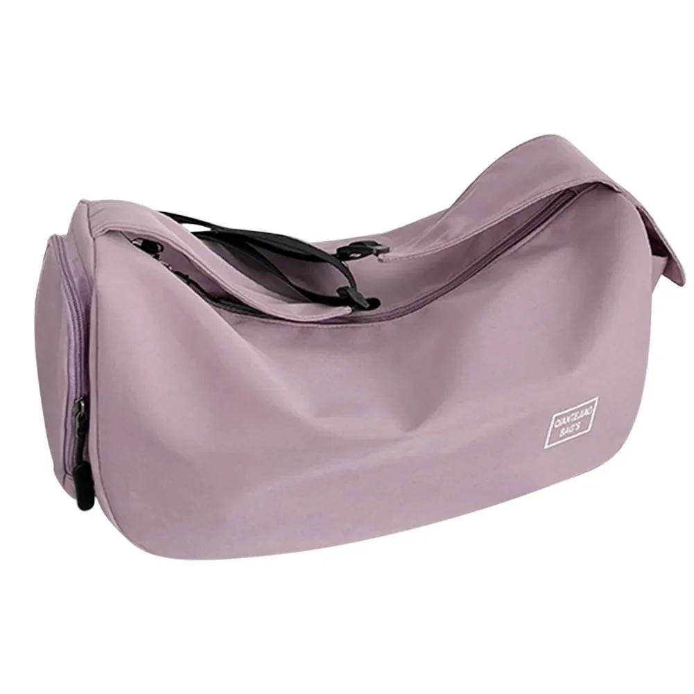 Saco de treino de fitness cor sólida com alça ajustável, resistente ao desgaste com zíper, grande capacidade, futebol, ao ar livre - Image 1