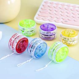 1 pçs novo brilho criativo led piscando yoyo bola clássico crianças mecanismo de embreagem magia yo-yo brinquedos para crianças brinquedo festa moda brinquedo - Image 3