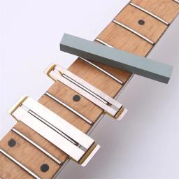 Guitarra Fret Fio Lixar Pedra Protetor Kit Placa Dedo Radian Polimento DIY Luthier Ferramenta Dropship - Image 1