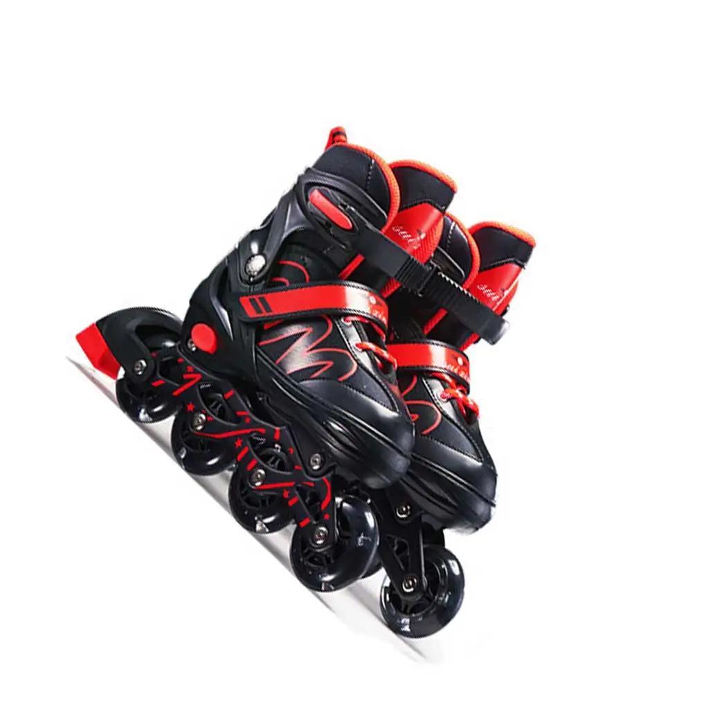 Patins Inline respiráveis para homens, patins, sapatos de patinação flash, azul, L - Image 1