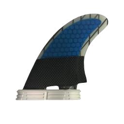 Conjunto de aletas de prancha de fibra de carbono, Tri Fins, RISECE FCS 2 Surf, G3 G5 G7 S M L Tamanho, 3 peças por conjunto - Image 5