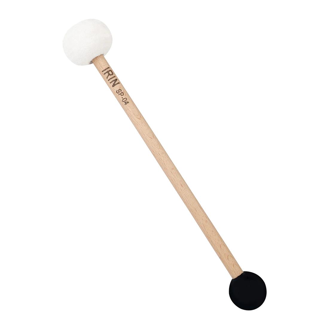 Acessórios para instrumentos de percussão baqueta dupla finalidade cantando tigela mallet feltro + baqueta de borracha cabeça dupla tambor martelo - Image 1