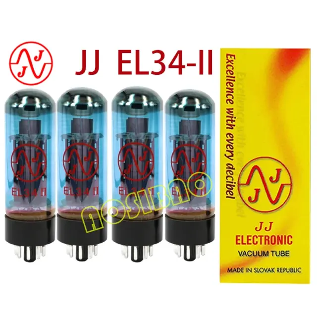 Amplificador de Vácuo JJ: Kit DIY para Válvula de Áudio e Teste de Correspondência, Substitui 6CA7, 6P3P, KT77 e EL34