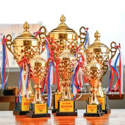 Troféu De Metal De Tamanho Personalizado, Prêmio Criativo, Caligrafia, Futebol, Mesa, Tênis, Badminton, Jogo, Troféu Personalizado - Image 6