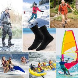 Meias de neoprene 3mm, botas de água de neoprene, corte curto, quente, à prova de areia, à prova d'água, térmica, antiderrapante, para praia, vôlei - Image 3