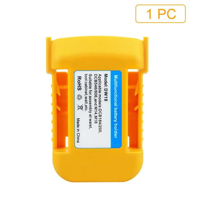 Suporte de Bateria Camason: Estante Versátil para Fixação de Dispositivos Dewalt e Milwaukee 18V