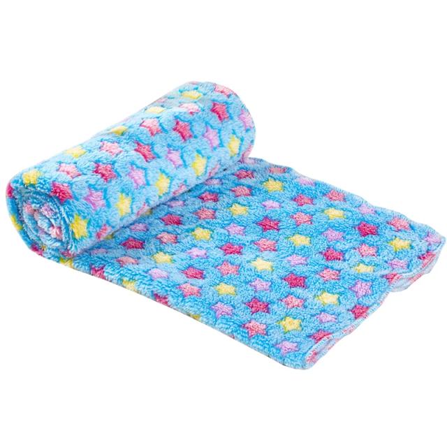 Cobertor Macio e Confortável para Pets com Estampa de Estrela - Ideal para Cães e Gatos