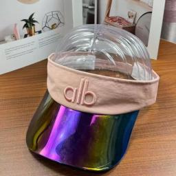 Moda albmbeoidery vazio chapéu superior verão ao ar livre golfe esportes boné de sol proteção uv feminino viagem viseira chapéus - Image 3