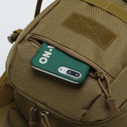 Mochila tática ao ar livre para homens, mochilas impermeáveis, mochilas de viagem esportivas, camping, pesca, caça sacos, 20L - Image 3