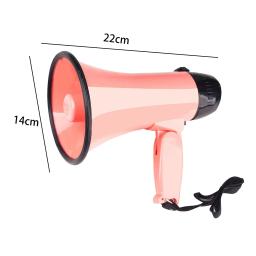 Gravação portátil megafone bullhorn para futebol, esportes ao ar livre, basquete - Image 6