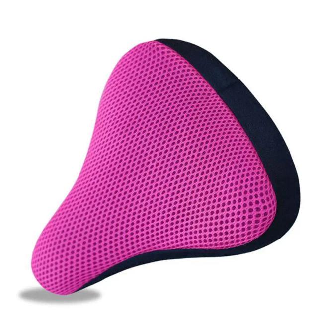 Capa de Selim 3D Respirável para Bicicleta - Acessórios de Ciclismo Confortáveis