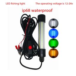 Alta Potência LED Luz Pesca Subaquática, peixes luminosos Explodindo Dispositivo, Equipamento De Pesca E Acessórios - Image 4