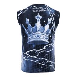 Artes Marciais Mistas, Colete sem mangas de poliéster, MMA, Secagem rápida, Luta, Tailandês, Boxe, Treinamento, Jujitsu, Leão, S-2XL - Image 4