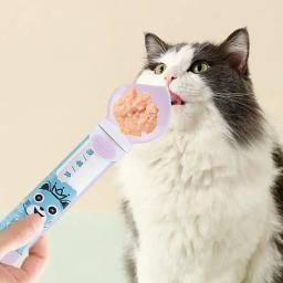 Alimentador lavável para animais de estimação, colher de gato, espremer alimentadores, alimentador úmido para gatinhos e cães, 2 em 1 - Image 4