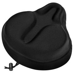 Capa de assento de almofada de bicicleta 3d gel sela almofada acolchoada macia extra conforto capa de selim de bicicleta para bicicletas de estrada de montanha - Image 1