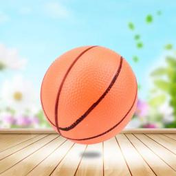 Mini basquete inflável em PVC para crianças, bola macia portátil e leve, cor aleatória, adereços elásticos, esportes ao ar livre, 10cm - Image 3