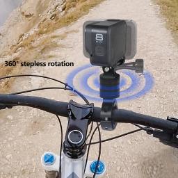 Alumínio Bike Handlebar Mount para bicicleta, acessórios da câmera, GoPro Hero 13, 12, 11, 10, 9, 8, Insta360, X2, X3, X4, DJI Osmo Ação 5, 4, 3 - Image 5