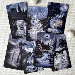 O Oráculo Infinito 9*6cm Um Baralho de Oráculo Myriorama Ilustrado à Mão 56 Pcs Cartões - Image 5