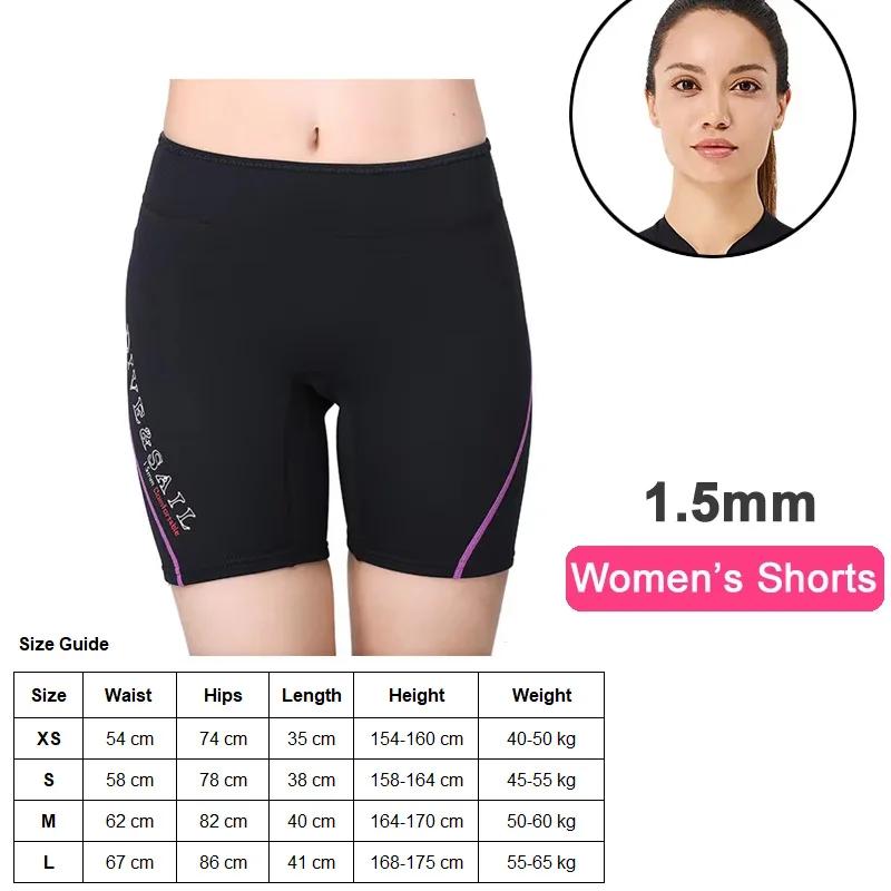 1.5mm calças de neoprene wetsuits das mulheres dos homens mergulho surf calças adultos terno molhado leggings para caiaque canoagem mergulho surf - Image 1