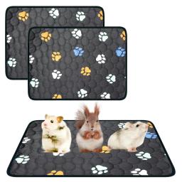 Almofadas de mijo à prova d'água laváveis para cachorro, treinamento potty reutilizável, tapete antiderrapante para coelhos e cobaias, 1pc - Image 4