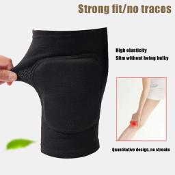 Joelheiras Esportivas Espessadas para Homens e Mulheres, Protetor de Suporte, Futebol, Corrida, Ciclismo, Dança, Almofada de Manga, Crianças, 1 Par - Image 6