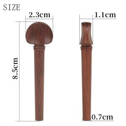 12 Pçs/set Carretéis de Corda Udder Redwood Oud Pegs Peças de Instrumento Musical de Corda Oud Peg Reparação Ferramentas de Manutenção Eixo de Tuning - Image 4
