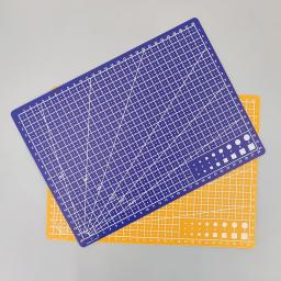 Pvc30 * 22cm a4 grade linhas auto cura tapete de corte do ofício placa de papel couro tecido diy ferramentas para trabalhar madeira tapetes artesanais - Image 1
