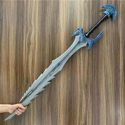 1:1 Cosplay Guerra Besta Elfo Espada Arma Role Playing Game Espada Dragon Scale Espada Carnaval Cos Arma Modelo brinquedo Borracha Unsharpen - Image 4