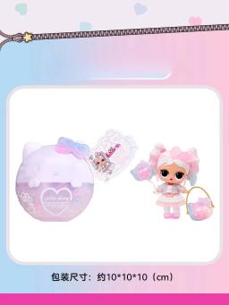 MGA LOL Boneca surpresa presente de aniversário brinquedo cena menina jogando casa brinquedo menina férias - Image 4