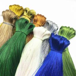 Cabo de Nylon para Fazer Jóias, Corda, Fio para DIY, Feito à mão, Trançado, Decoração de Natal, 100 Jardas, 0.8mm - Image 1