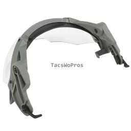 Windproof Tactical Flip Up Goggles, Capacete Flip Up Óculos, Caça, Tiro, Esportes, Óculos de proteção, Airsoft, Paintball - Image 3