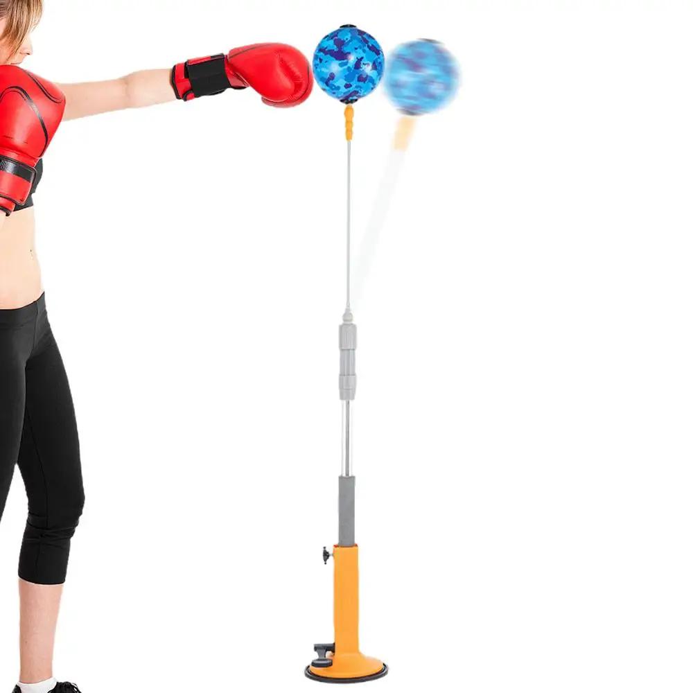 Saco de boxe de velocidade autônomo treinador suporte saco de velocidade para boxe casa saco de boxe de velocidade saco de pancadas pesado para adultos crianças meninas - Image 1