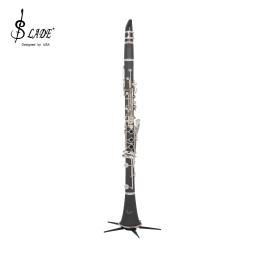 SLADE-Suporte de saxofone dobrável, suporte ABS, Black Metal, acessórios para instrumentos de sopro, suporte de 5 pernas - Image 6
