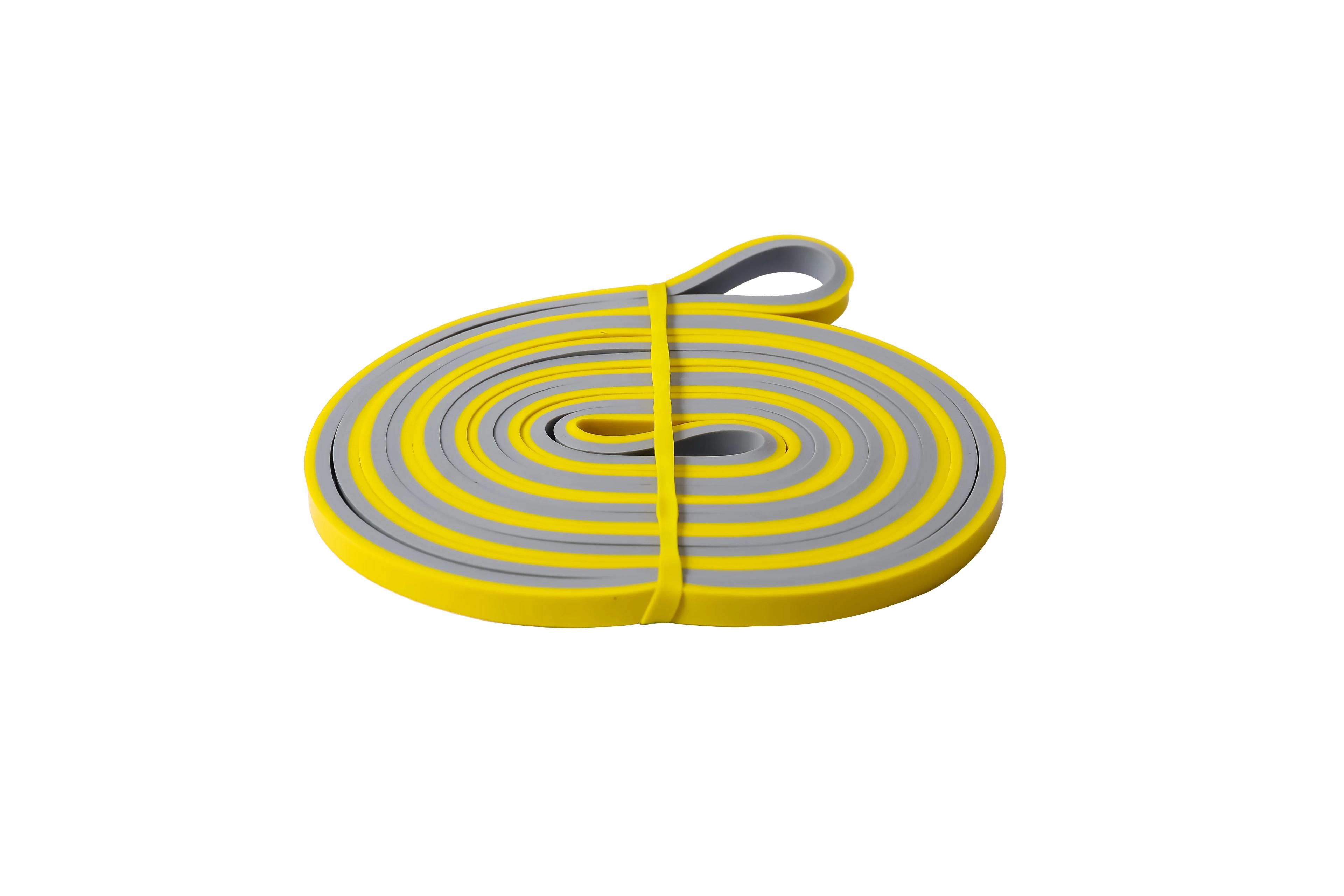 Faixas da resistência do látex de 208cm exercitam a faixa elástica para a força dos esportes puxe acima o equipamento da aptidão do pilates do workout da faixa da assistência - Image 1