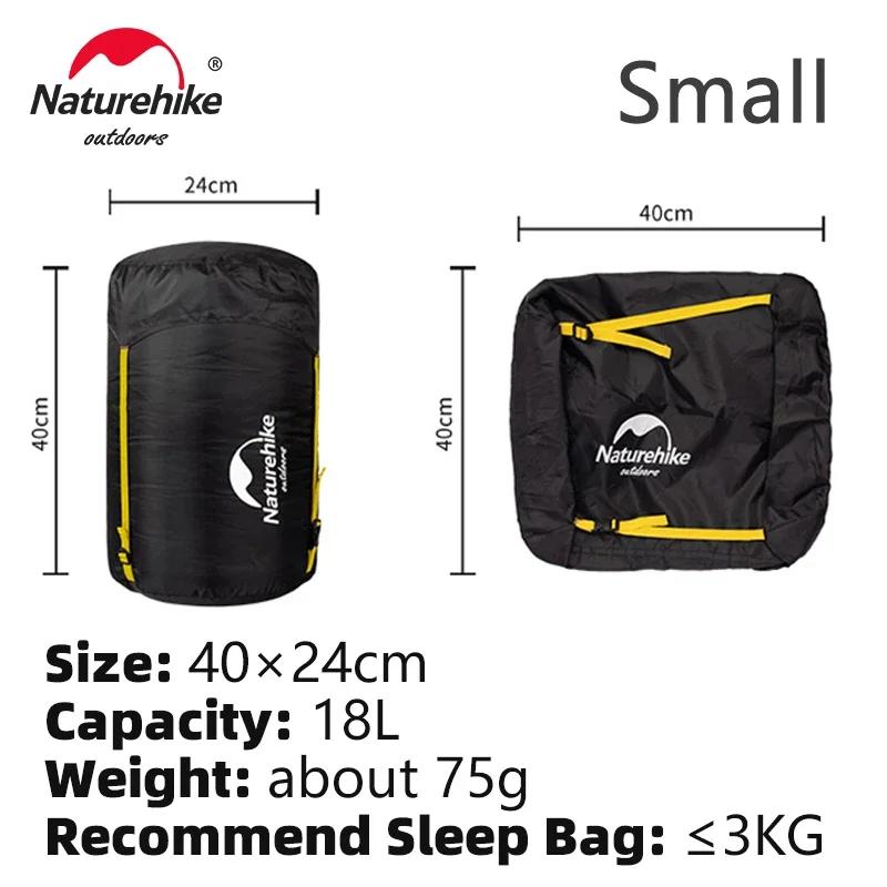 Naturehike-Camping saco de compressão para 3-4kg saco de dormir, à prova de respingos, multifuncional, portátil, acessórios, armazenamento Sack - Image 1