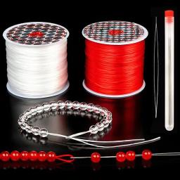 Elastic Crystal String Thread para Fazer Jóias, Pulseiras Beading, Cabo, Stretch, Linha, Corda DIY, 40m, 0.7mm - Image 1