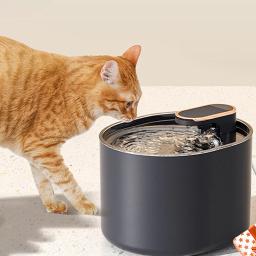 Dispensador de água inteligente para gatos 3l bomba de filtro de circulação automática sem fio fonte de bebida bebedouro para cães de estimação bebedouro - Image 2