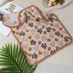 Tapete de cama aconchegante macio para cães pequenos e grandes, tapetes de viagem quentes, cobertor para buldogue francês, suprimentos para chihuahua, primavera e outono - Image 2