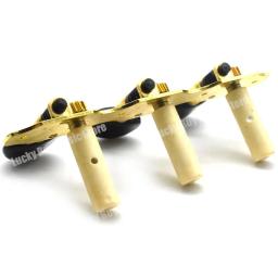 Cordas de guitarra clássica, afinação Pegs, chaves, peças musicais, cromo, placa de ouro, 3R, 3L, 1pc - Image 6