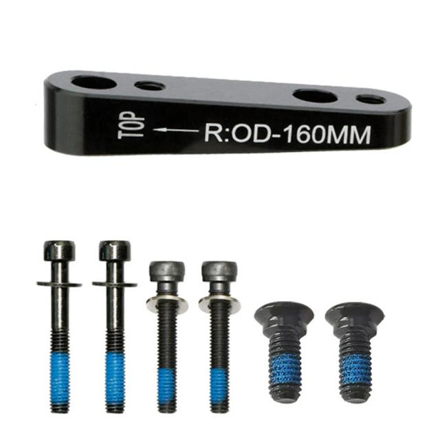 Adaptador de Pinça Fm para Shimano MTB - Acessórios de Ciclismo de Estrada, Montagem Plana 140mm e 160mm, 1 Peça