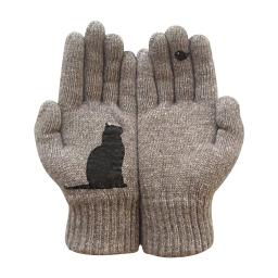 Luvas aquecidas ao ar livre para homens e mulheres, luvas quentes para o tempo frio, outono e inverno - Image 6