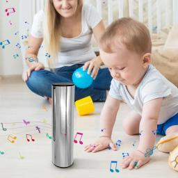 Metal Guiro Shaker com barril de areia, confortável de usar, treinamento musical, suprimentos para apresentações ao vivo - Image 4
