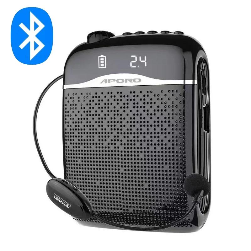 Megafone Bluetooth Microfone Sem Fio, UHF, 2.4G, T18, T21, Professor, Escola, Tour, Guia, Ioga, Reunião, Rádio FM, 30W Alto-falante, Alto-falante - Image 1