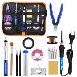 60W Ferro De Solda Elétrico Kit Com Multímetro Vários Acessórios Soldagem Tool Kit 110V 220V - Image 5