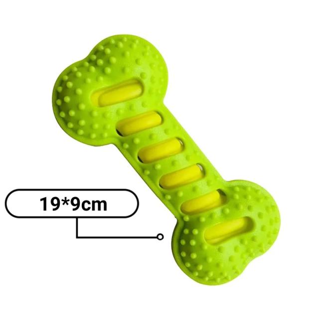Dentição Resistentes a Mordidas: Ossinhos de Nylon para Cães e Filhotes, Brinquedo Sonoro e Durável