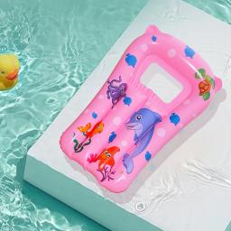 Prancha flutuante inflável infantil, dispositivos de flutuação, surf kickboard para verão, praia, esportes aquáticos ao ar livre, crianças - Image 4