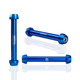 Gateshark acessórios de bicicleta traseiro através do eixo adaptador liga 7075 tamanho 15-10mm bmx corrida mtb downhill anodização cores narwhalcl - Image 4