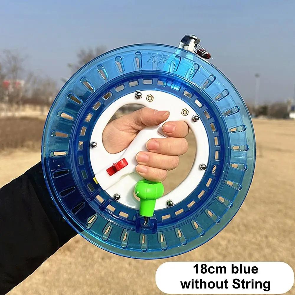 Kite Line Winder com Bloqueio, Roda de Fogo Corda, Spool com Winder, Kite Reel, PET Vem, 18 cm, 20 cm, 22 cm, 26cm - Image 1